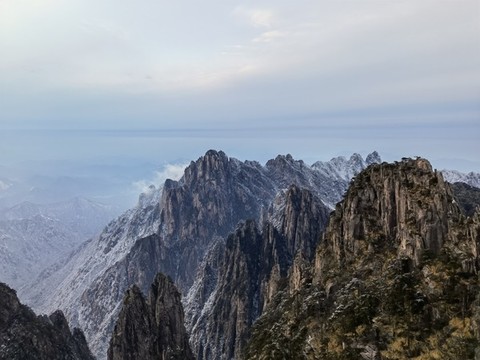 黃山群峰頂