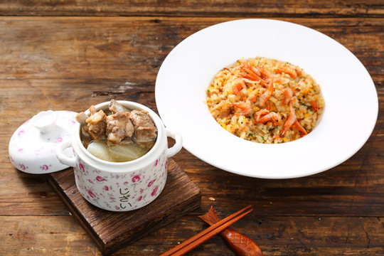 蝦米蛋炒飯?zhí)撞? style=
