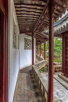 園林建筑長廊