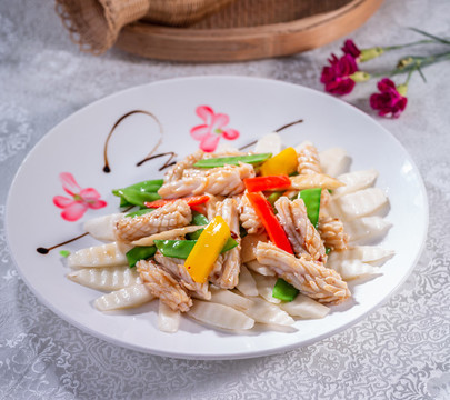 淮山炒魷魚(yú)