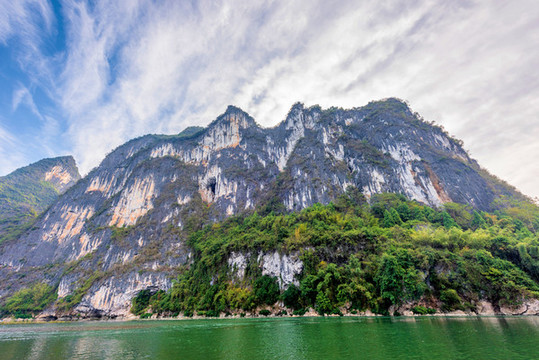 廣西桂林陽朔興坪九馬畫山