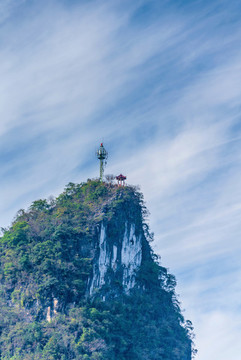 中國廣西桂林陽朔興坪老寨山
