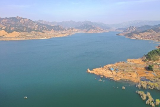 嶗山水庫航拍