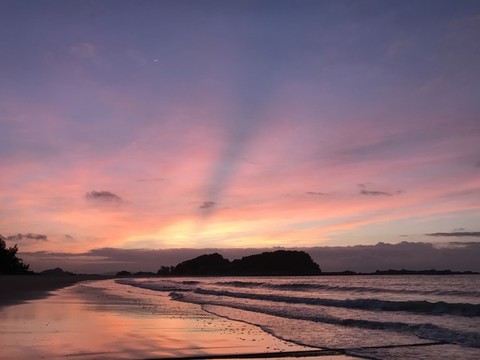 海邊日出