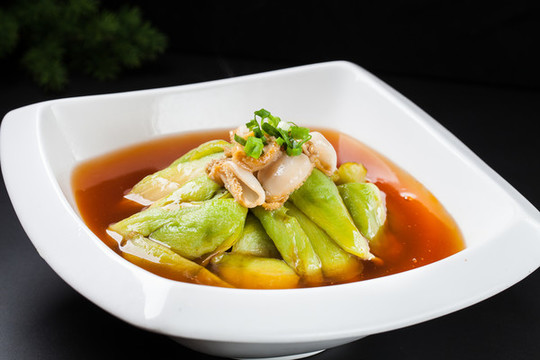 茄子燉鮑魚
