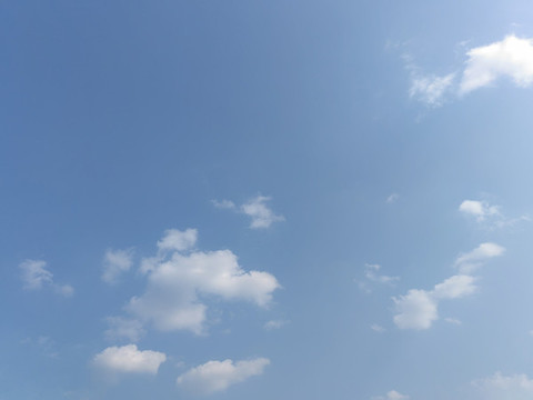 藍天白云