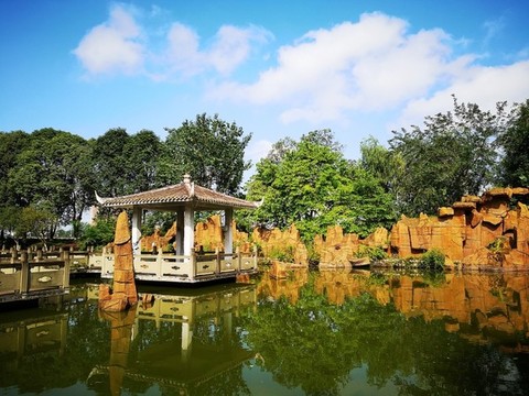 公園水景