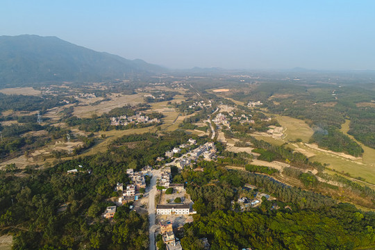 航拍鄉(xiāng)村