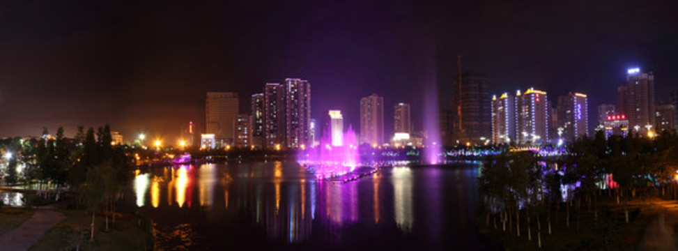 來賓夜景