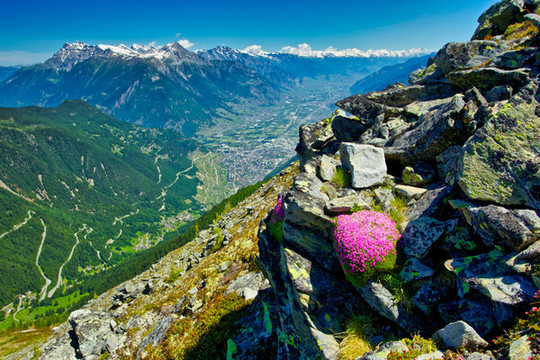 山景與群山
