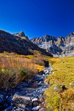 山路與山景