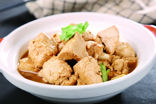 老黑醬燉豆腐