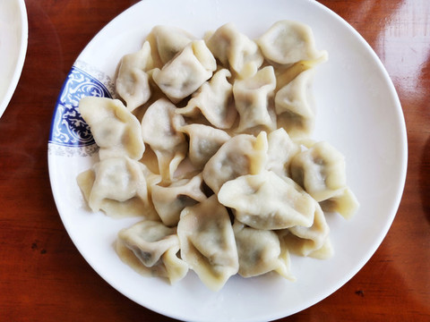 高清手工水餃素材