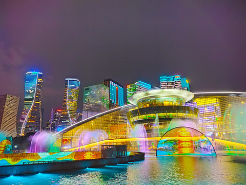錢江新城夜景