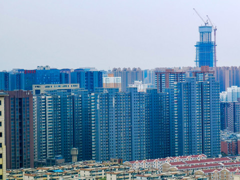 西安建設中的城市