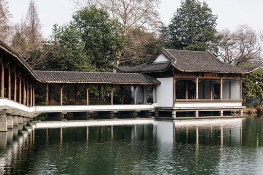 杭州西湖浴鵠灣