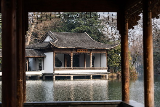 杭州西湖浴鵠灣