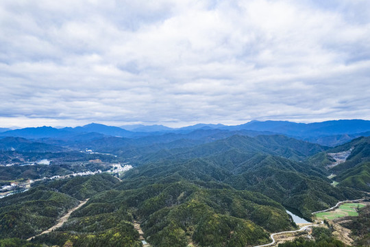 江西上饒婺源李坑山脈風(fēng)光