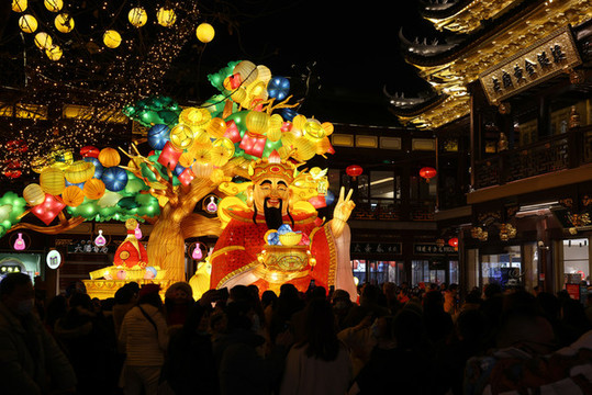2022年新年虎年豫園燈會(huì)