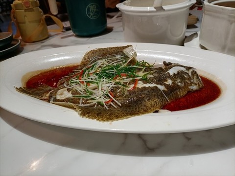 清蒸多寶魚