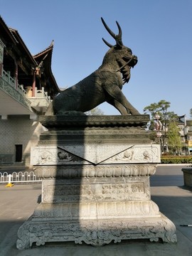 麒麟神獸雕塑
