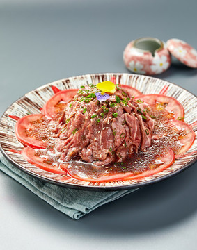 半熟牛肉