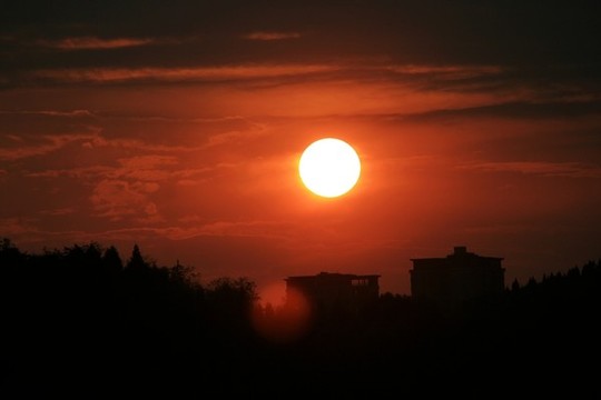 夕陽