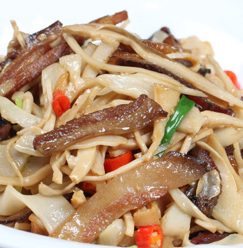 臘肉炒脆筍