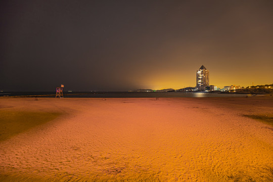 青島海濱夜景