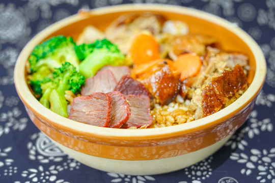 燒臘飯