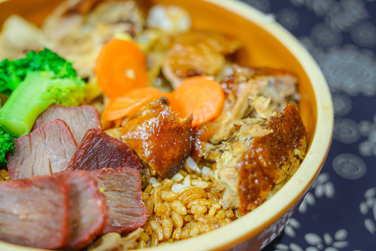 燒臘飯