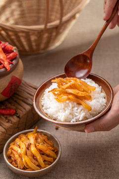 紅油榨菜