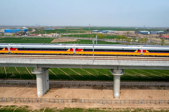 印尼雅萬高鐵綜合檢測(cè)車