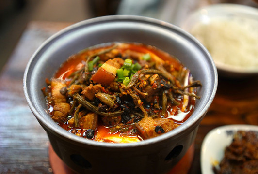 干豆角紅燒肉