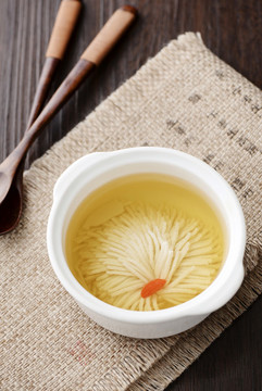 清湯菊花豆腐