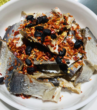 豆豉蒸風干刁子魚