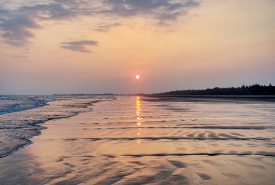 海灘日落