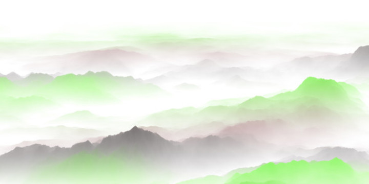 山水裝飾畫
