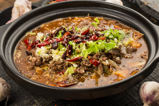 香辣牛肉