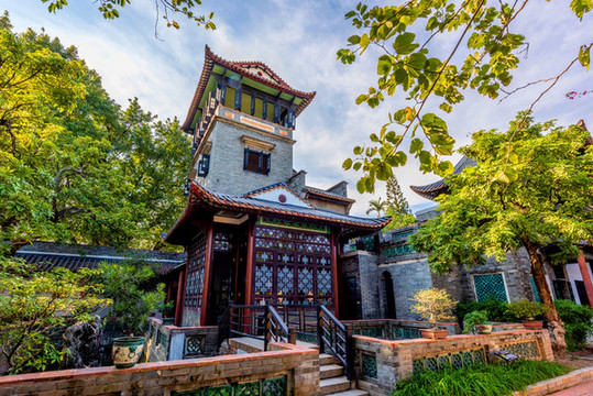 中國廣東東莞可園