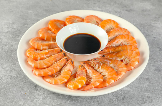 白灼基圍蝦