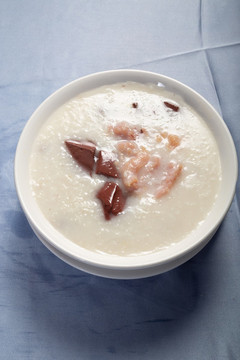 豬紅瘦肉粥