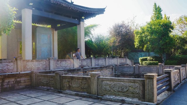 江西宜春市溫湯鎮(zhèn)古跡公園