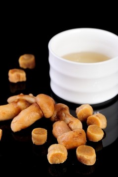 高湯松茸菌燉瑤柱