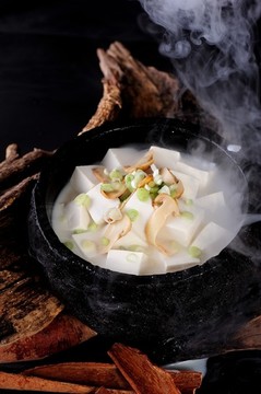 松茸石窩豆腐