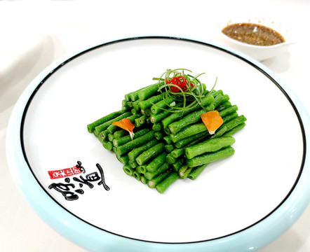 醋汁拌豆角