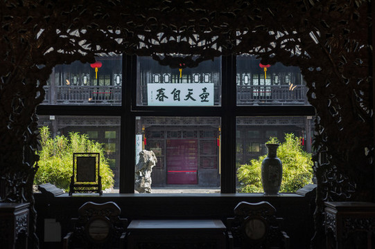 個(gè)園園林框景