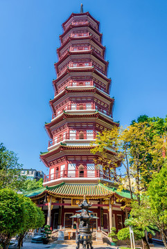 中國廣東廣州六榕寺花塔
