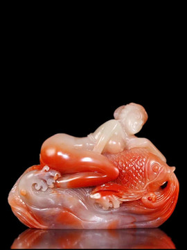 玉雕大魚海棠