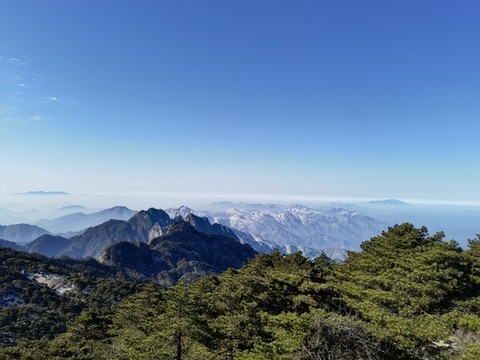 黃山群峰頂